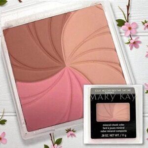 Mary Kay Matte Mineral Cheek Color Palette  "💕Silk Nectar💕" .38 oz.  NWT